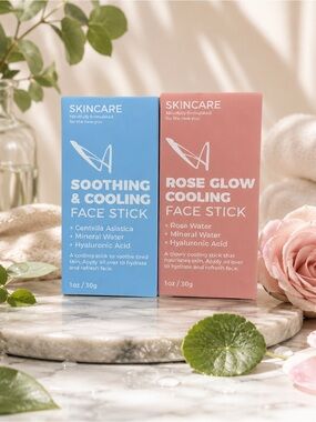 Skincare Cooling Face Stick Set